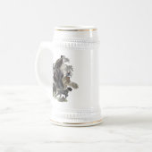 German Wirehaired Pointer ビールジョッキ (正面左)