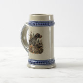 German Wirehaired Pointer ビールジョッキ (正面左)