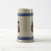 German Wirehaired Pointer ビールジョッキ (中央)