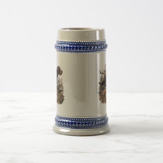 German Wirehaired Pointer ビールジョッキ (中央)