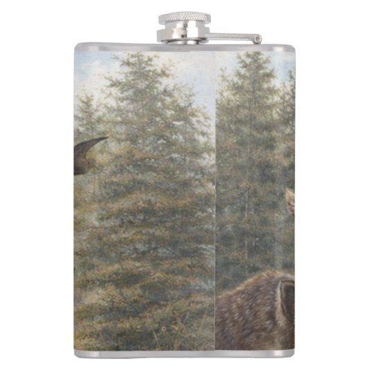 German Wirehaired Pointer フラスク (裏面)