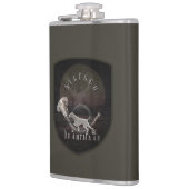 German Wirehaired Pointer フラスク (左)