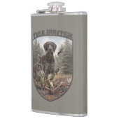 German Wirehaired Pointer フラスク (左)