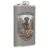 German Wirehaired Pointer フラスク (右)