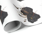 German Wirehaired Pointer ラッピングペーパー (ロールコーナー)