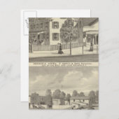 Germania Hotel, ロングブランチおよびヒューズ兄弟 ポストカード (正面/裏面)