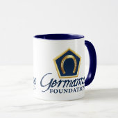 Germannaの基礎はマグに2ある調子を与えました マグカップ (正面右)