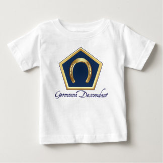 Germannaの子孫のベビーのTシャツ ベビーTシャツ