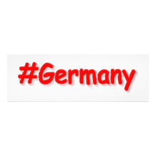 「#Germany」かわいいデザイン。買今 フォトプリント