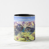 " Germany: 2021 - Alps Berchtesgaden Panorama Mug マグカップ (中央)