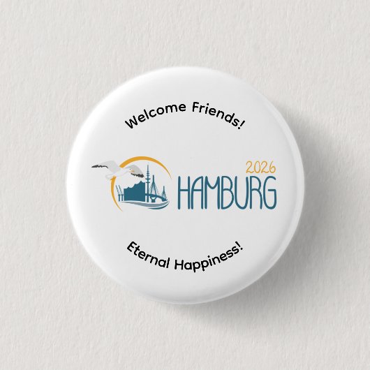 Germany 2026 International Convention Pin 缶バッジ (正面)