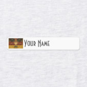 Germany Art Deco Flag | Custom Iron-On Name Label ラベル (デザイン1)