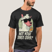 Germany Deutsch DT German Not Your Ernst Oder Llla Tシャツ (正面)