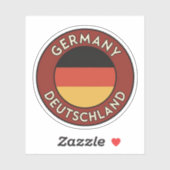 Germany, deutschland シール (シート)