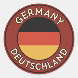 Germany, deutschland ラウンドシール