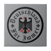 Germany/Deutschland Forever/black eagle/iron cross タイル (正面)