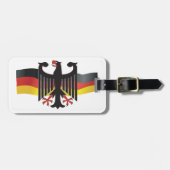 Germany Federal Eagle Coat of Arms ラゲッジタグ (正面横)