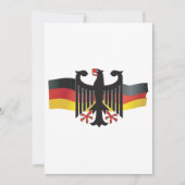 Germany Federal Eagle Coat of Arms 招待状 (正面)