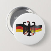 Germany Federal Eagle Coat of Arms 缶バッジ (正面&裏面)