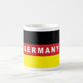 Germany Flag  コーヒーマグカップ (中央)