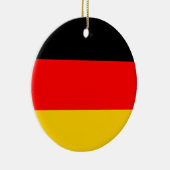 Germany Flag セラミックオーナメント (右)