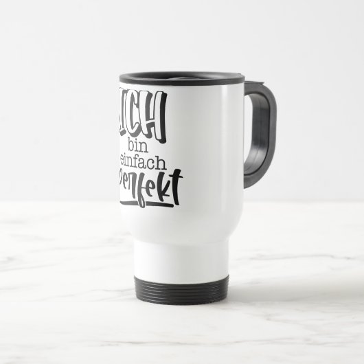 Germany motivational quote トラベルマグ (正面右)