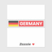 Germany National Flag シール (シート)