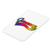 Germany Rainbowロゴ マグネット (左側)