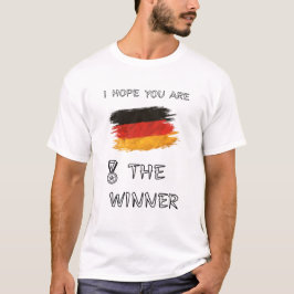 Germany-Team-Deutschland-アスリートプライドブラシストロ Tシャツ