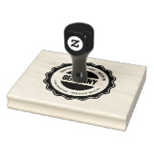 Germany Text Durable Wooden Handle Grip Made In  ラバースタンプ (スタンプ)