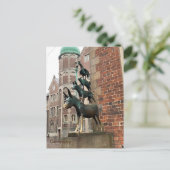 Germany, The musicians of Bremen. ポストカード (スタンド正面)