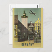 GERMANY Vintage Travelはがき ポストカード (正面/裏面)