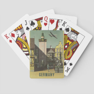 GERMANY Vintage Travel遊のカード トランプ