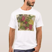 GermanyPanoramic MapGermany Tシャツ (正面)