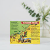 Germany's Wine Trail Map  Postcard ポストカード (スタンド正面)