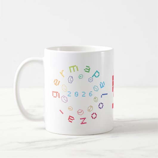 Germapalooza 2026 ホワイトマグ コーヒーマグカップ (左)