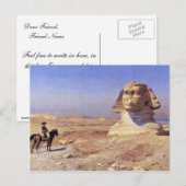 Gérome Jean-Leon (Quality最高の)著 ポストカード (正面/裏面)