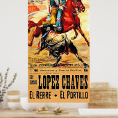 Gerona Bulfiging，スペイン，コリダ，ヴィンテージ旅行 ポスター (キッチン)