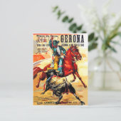 Gerona Bulfiging,スペイン,コリダ,ヴィンテージ旅行 ポストカード (スタンド正面)