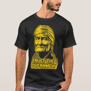 Geronimoの信頼政府のTシャツ Tシャツ