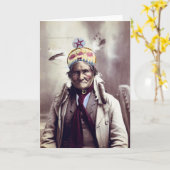 Geronimoの年齢74 カード (黄色い花)