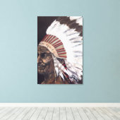 Geronimo キャンバスプリント (インサイチュ (ウッドフロア))