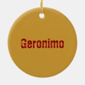 Geronimo セラミックオーナメント (裏面)