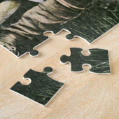 Geronimo (着色された写真) ジグソーパズル (側面)