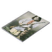 Geronimo (着色された写真) ノートブック (左側)