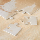 Geronimo Indian Chief Warrior Portrait ジグソーパズル (側面)