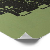 Gerrit Willem Dijsselhofによる顔付きの5つのシールド ポスター (角)