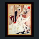 Gerta Wegenerアールデコ水彩オン紙16 x 20 ポスター<br><div class="desc">ゲルタウェジェナーアールデコプリント</div>