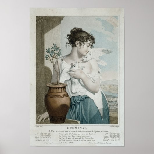 Gerterminal、Republic Calendarの7か月 ポスター (正面)