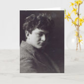 Gertlerに印を付けて下さい カード (黄色い花)